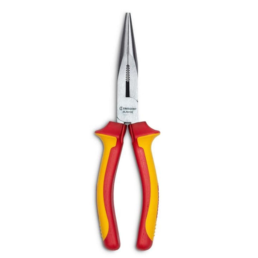Crescent 8" VDE Insulated Long Nose Pliers