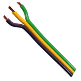 Pico 8142PT 16 GA 3 Conductor Yellow-Green-Brown Bonded Parallel Primary Wire 25ft/pk