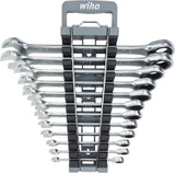 Wiha 30394 Combination Inch Ratchet Wrenches, 12 Piece