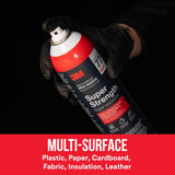3M Super 77 77-NAT Multi-Surface Adhesive, Liquid, Solvent, White, 14.1 oz Aerosol Can