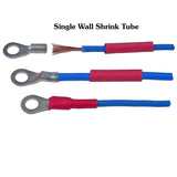 Pico 8253PT 3/8" ID Polyolefin Single Wall Red Shrink Tubing 4 6" pcs/pk