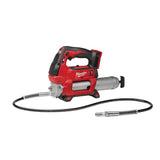 Milwaukee Tool, 2646-20, Grease Gun, 18V, 10,000 psi, Cordless, 14 oz, 48 in Hose, Metal