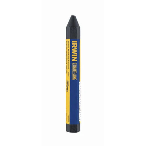 IRWIN, 66404, Lumber Crayon, 4.600 in Length; 0.500 in Width; Black