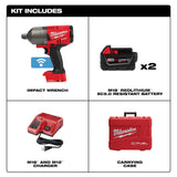 Milwaukee 2864-22R M18 FUEL w/ONE-KEY High Torque Impact Wrench 3/4" Friction Ring Kit