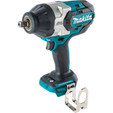 Makita XWT19Z 18V LXT Lithium Ion Brushless Cordless 3 Speed 1/2" Sq. Drive Impact Wrench w/ Detent Anvil, Tool Only