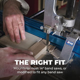 Kreg KMS7200 Precision Band Saw Fence - Workbench Accessory - Workbench Rail - Fits Most Band Saws