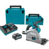 Makita GPS01M1J 40V max XGT® Brushless Cordless 6‑1/2" Plunge Circular Saw Kit, AWS® Capable (4.0Ah)