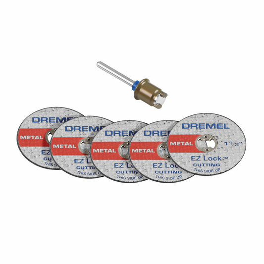 Bosch, EZ406-02, Cut-Off Wheel Starter Kit, 1-1/2 in; 0.045 in Thickness; BiMetal; 35,000 RPM