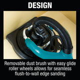 Makita XLS01T Makita XLS01T 18V LXTÂ® Lithiumâ€‘Ion Brushless Cordless Drywall Sander Kit, AWSÂ® Capable (5.0Ah)
