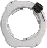 Bosch, RA1129, Template Guide Adapter Set, Compatibility with Bosch 1613-1619 & MR23-Series, 1-3/8 in Counter-Bore, Metal