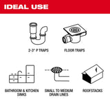 Milwaukee 2972-20 M18 100 Flexible Pipeline Inspection Reel