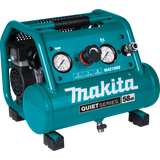 Makita MAC100Q Quiet Series 1/2 HP, 1 Gallon Compact, Oil Free, Electric Air Compressor