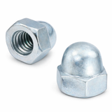 1/4"-20 Stainless Steel Cap Acorn Hex Nuts UNC Grade 18-8 / 304