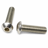 5/16"-18 X 1 1/4" Button Head Socket Cap Screw Stainless Steel Screws