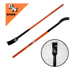 BN Products-USA, BNWB, Wrecking Bar, 57 in; 1.5 in dia, Steel, Orange/Black