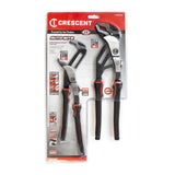 Crescent Tools RTABCGSET2 2 Piece Z2 Auto-Bite Tongue & Groove Plier Set