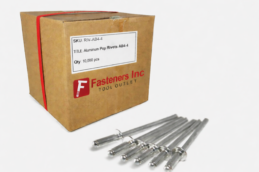1/8" Dia. x 1/4" Grip Range POP Rivets ALL Aluminum 4-4 ABA44