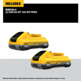 DeWalt DCB2104-2 20V MAX* XR® 4ah Battery (2) Kit