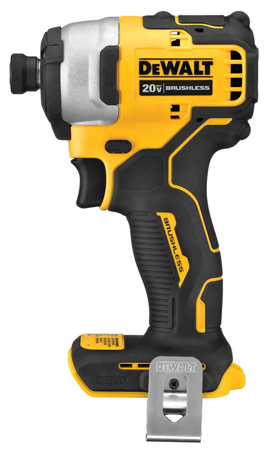 DEWALT, DCF809B, Impact Driver, 20V MAX, Brushless, 1/4 in, 1700 in-lbs Torque, 5.1 in Length