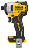 DEWALT, DCF809B, Impact Driver, 20V MAX, Brushless, 1/4 in, 1700 in-lbs Torque, 5.1 in Length