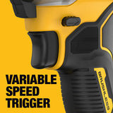 DEWALT, DCF809D1, Impact Driver, 1/4 in Drive, Brushless Motor, 20 V, 1717 in-lbs Torque, 2800 RPM