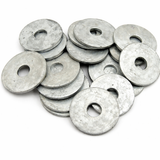 (20) Galvanized 3/4 x 3 Heavy Dock Washer 1/4" Thick - 3" Diameter HDG