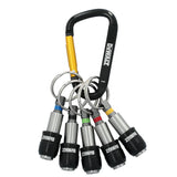 DeWalt DWAFHLDKC5 Key Ring Bit Holder Set