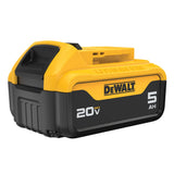 DEWALT, DCB205, Battery, 20V, 5 Ah, Lithium-Ion, Compatible with 20V MAX Tools