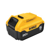 DEWALT, DCB205, Battery, 20V, 5 Ah, Lithium-Ion, Compatible with 20V MAX Tools