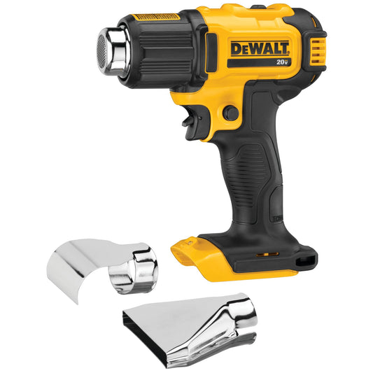 DEWALT, DCE530B, Cordless Heat Gun, 20V MAX, 990°F max temperature, 8.2 in length
