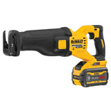 DEWALT, DCS389X1, Reciprocating Saw, 60V MAX; Brushless; 1-1/8 in Stroke Length; 3000 SPM; Includes 9 Ah Battery