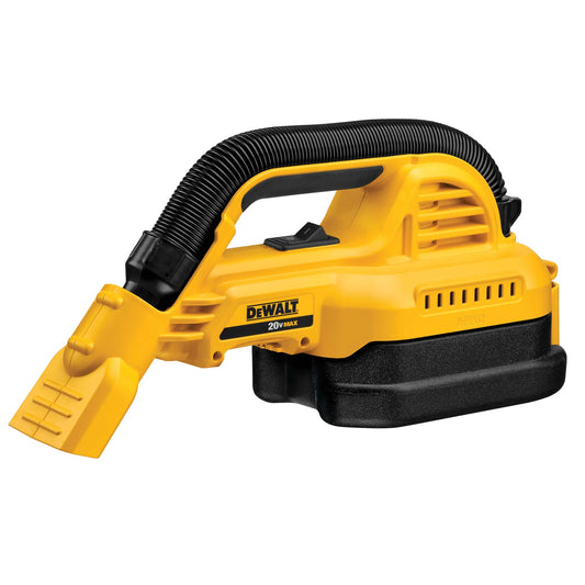 DEWALT, DCV517B, Portable Vacuum, 20V MAX, 0.5 gal, HEPA Filter, Cordless, Wet/Dry