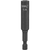 DEWALT, DW2221IRB, Nut Driver Drill Bit, 1/4 in, Length 2.630 in, Height 0.430 in, Width 0.430 in