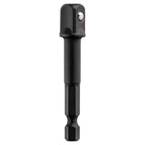 DEWALT, DW2542IRB, Socket Adapter, 1/4 in. Hex Shank, 3/8 in. Drive, Hardened Steel, 2,000 in-lb Torque