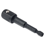 DEWALT, DW2547IRB, Socket Adapter, 1/4 in Hex Shank; 1/2 in Drive, 2,000 in-lb Torque, Hardened Steel
