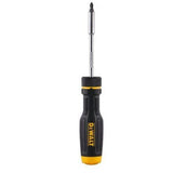 DEWALT, DWHT68002, Multi-Bit Screwdriver, 11.5 in; Ratcheting, Bi-Material Handle, 11 Bits