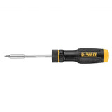 DEWALT, DWHT68002, Multi-Bit Screwdriver, 11.5 in; Ratcheting, Bi-Material Handle, 11 Bits