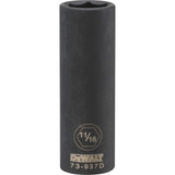 DeWalt DWMT73937OSP Mechanics 6 Point 1/2" Drive Deep Impact Socket 11/16" SAE