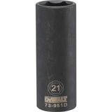 DeWalt DWMT73951OSP Mechanics 6 Point 1/2" Drive Deep Impact Socket 21 MM