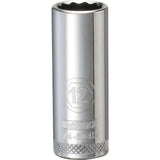 DeWalt DWMT74504OSP Mechanics 12 Point 3/8" Drive Deep Socket 12 MM