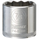 DeWalt DWMT74531OSP Mechanics 12 Point 3/8" Drive Socket 7/8" SAE