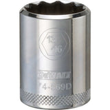DeWalt DWMT74569OSP Mechanics 12 Point 1/2" Drive Socket 13/16" SAE