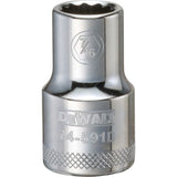 DeWalt DWMT74591OSP Mechanics 12 Point 1/2" Drive Socket 7/16" SAE
