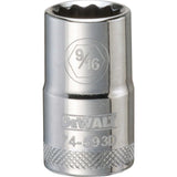 DeWalt DWMT74593OSP Mechanics 12 Point 1/2" Drive Socket 9/16" SAE