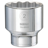 DeWalt DWMT74608OSP Mechanics 12 Point 3/4" Drive Socket 2 SAE