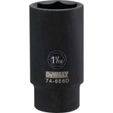 DeWalt DWMT74656OSP Mechanics 6 Point 1/2" Drive Deep Impact Socket 1-1/16"
