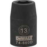 DeWalt DWMT74660OSP Mechanics 6 Point 1/2" Drive Impact Socket 13 MM