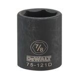 DeWalt DWMT75121OSP Mechanics 6 Point 1/2" Drive Impact Socket 7/8" SAE