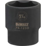 DeWalt DWMT75123OSP Mechanics 6 Point 1/2" Drive Impact Socket 1-1/16" SAE