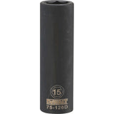 DeWalt DWMT75126OSP Mechanics 6 Point 1/2" Drive Deep Impact Socket 15 MM